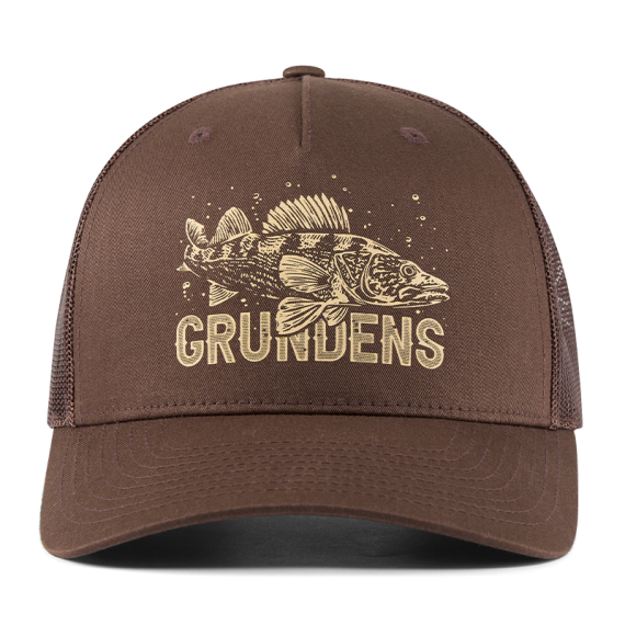 Grundéns King of the Lakes Trucker Brown in der Gruppe Kleidung & Schuhe / Kappen & Kopfbedeckungen / Caps / Trucker-Kappen bei Sportfiskeprylar.se (50526-200-0001)