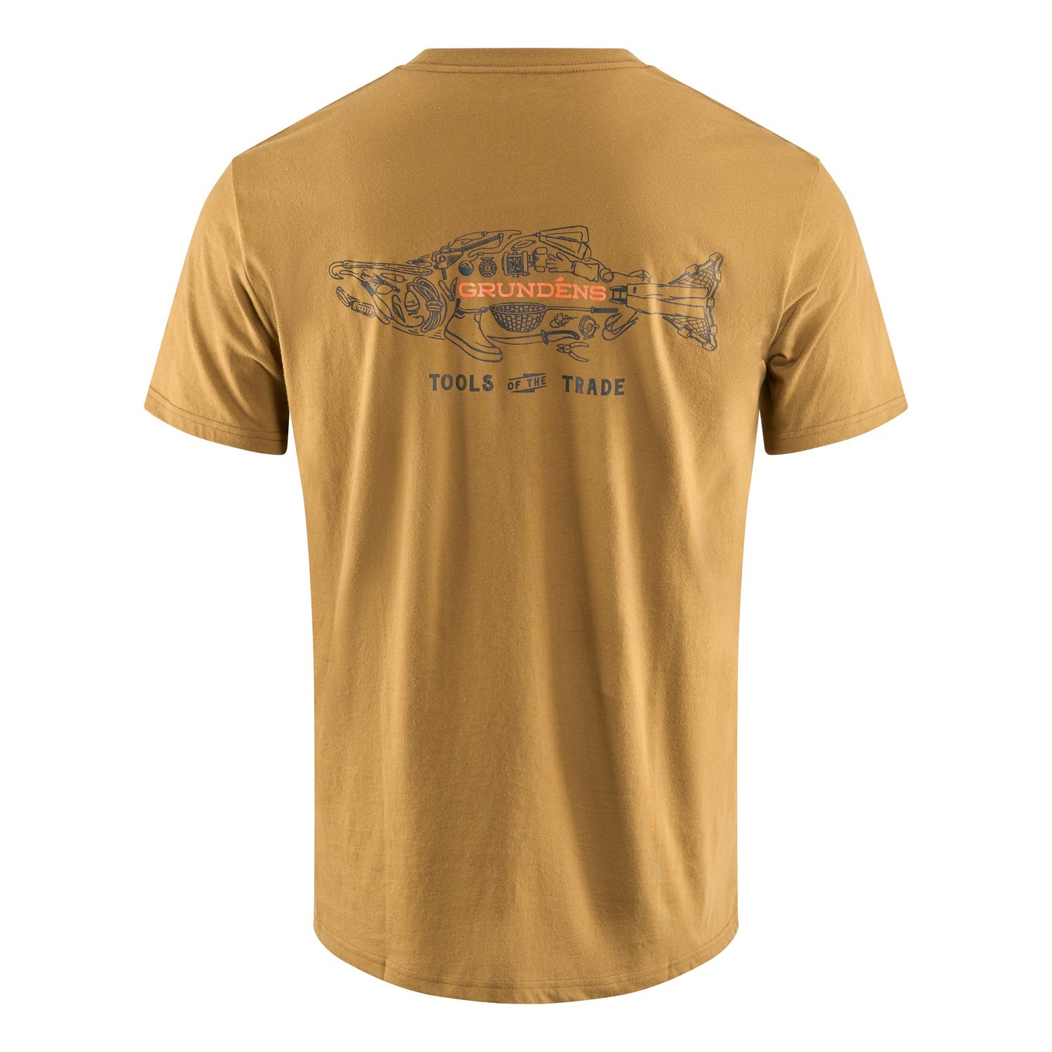 Grundéns Tools of the Trade SS T-Shirt Tobacco in der Gruppe Kleidung & Schuhe / Kleidung / T-shirts bei Sportfiskeprylar.se (50549-246-0013r)