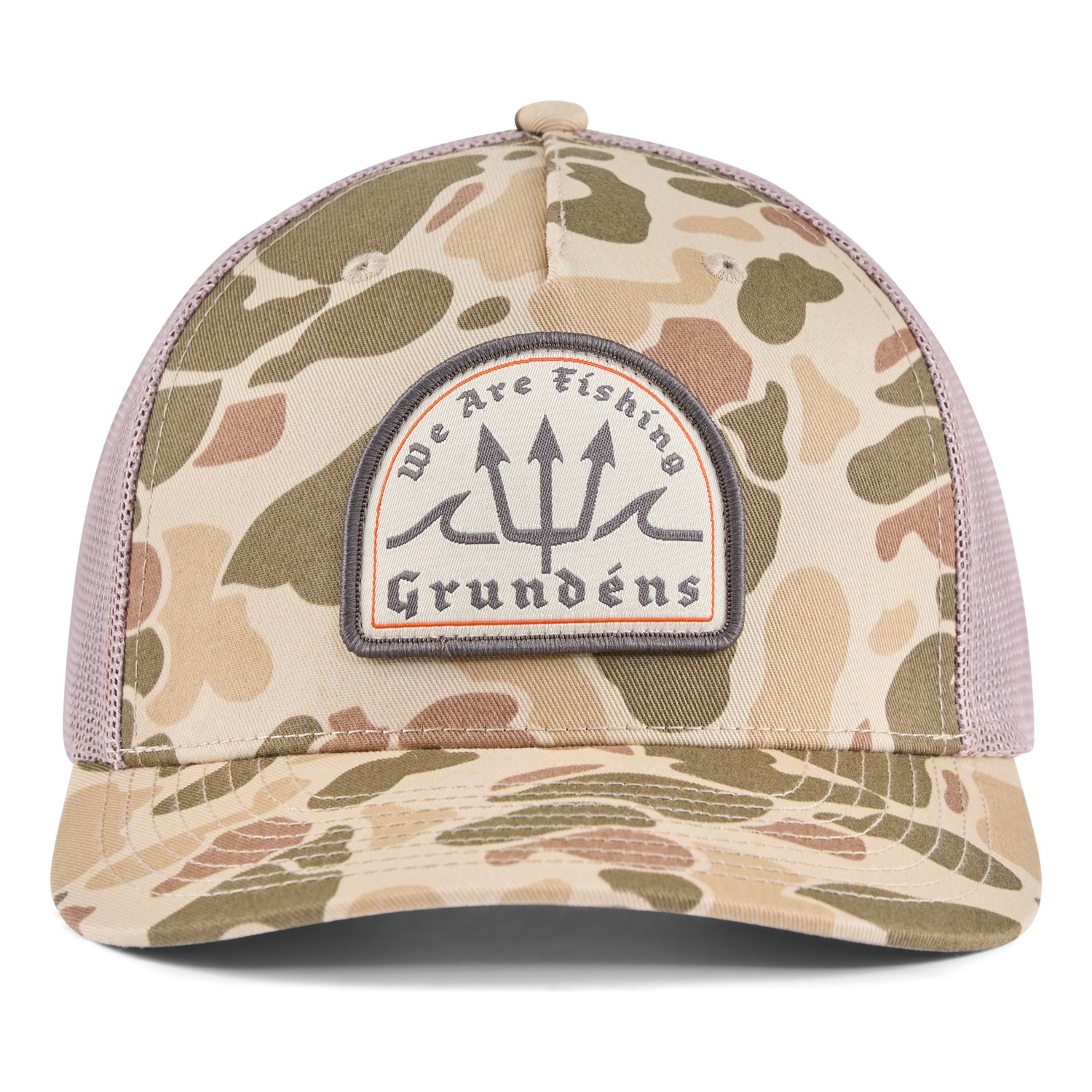 Grundéns Poseidon Trucker Harvest Camo in der Gruppe Kleidung & Schuhe / Kappen & Kopfbedeckungen / Caps / Trucker-Kappen bei Sportfiskeprylar.se (50557-945-0001)