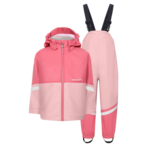 Didriksons Waterman Kids Set Soft Pink in der Gruppe Kleidung & Schuhe / Kleidung / Kleidung Sets & Komplettanzüge bei Sportfiskeprylar.se (505585801090r)
