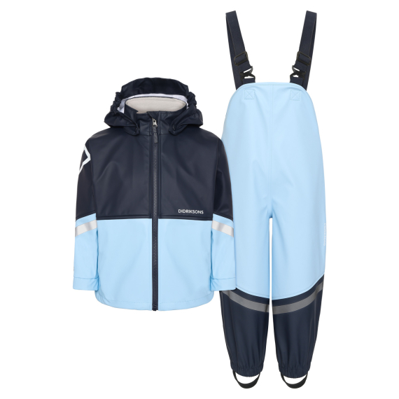 Didriksons Waterman Kids Set Light Sea Blue in der Gruppe Kleidung & Schuhe / Kleidung / Kleidung Sets & Komplettanzüge bei Sportfiskeprylar.se (505585G17090r)