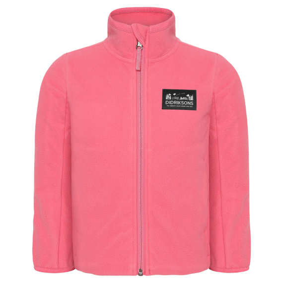 Didriksons Muskot Kids Jacket Dusty Azalea in der Gruppe Kleidung & Schuhe / Kleidung / Jacken / Fleece-Jacken bei Sportfiskeprylar.se (505711K15090r)
