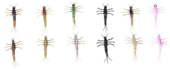 Savage Gear 3D TPE Mayfly Nymph 5cm in der Gruppe Köder / Gummiköder / Krebse & Creaturebaits / Creaturebaits bei Sportfiskeprylar.se (50676r)