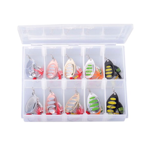 SavageGear Rotex Spinner kit2 #3a & #3 (10-pack) in der Gruppe Köder / Spinner bei Sportfiskeprylar.se (50723)