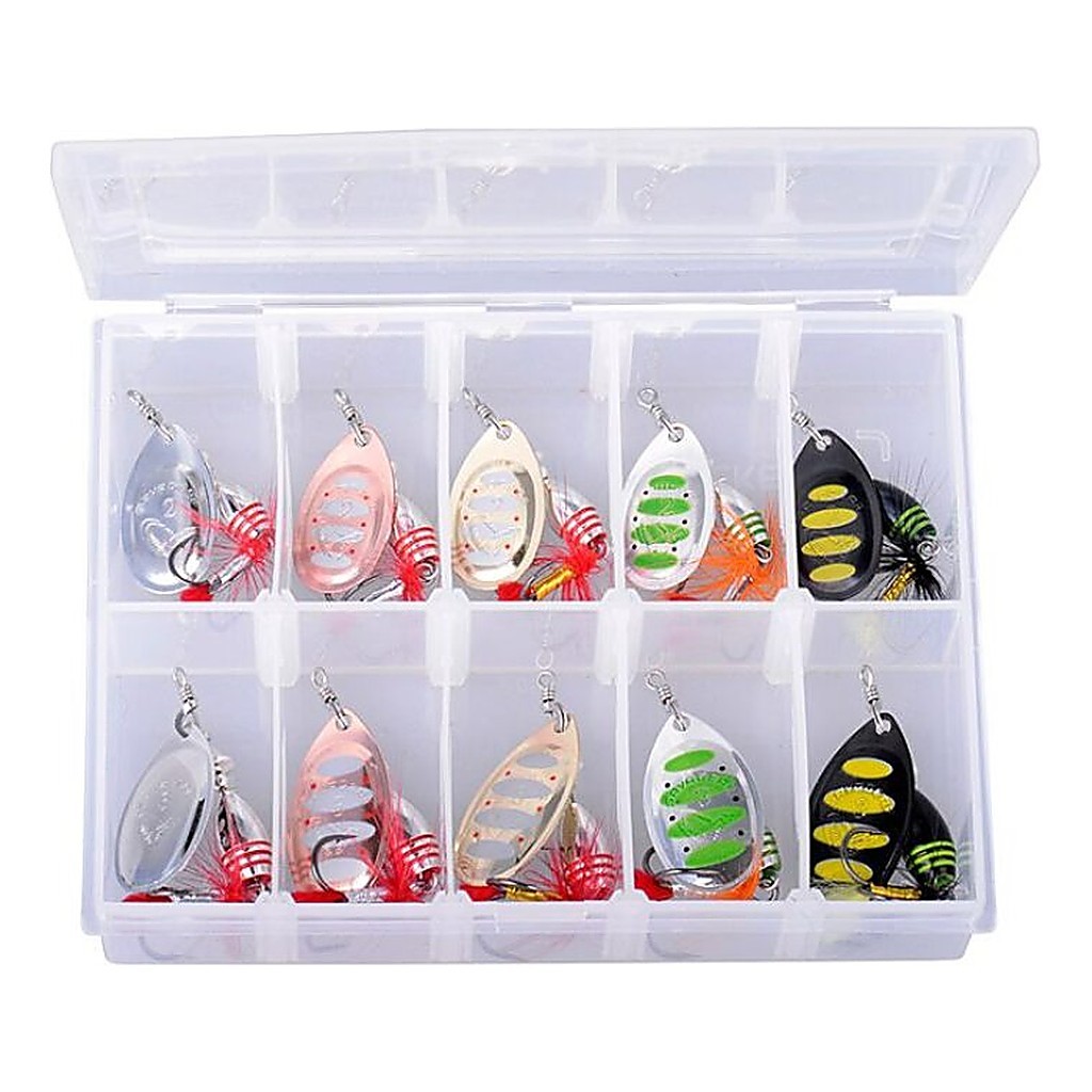 Savage Gear Rotex Spinner kit3 #2 & #3 10-pack in der Gruppe Köder / Spinners / Inlinespinnare bei Sportfiskeprylar.se (50724)