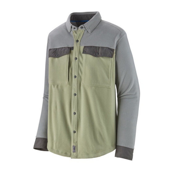Patagonia M\'s L/S Early Rise Snap Shirt Salvia Green in der Gruppe Kleidung & Schuhe / Kleidung / Hemden bei Sportfiskeprylar.se (52225-SLVG-Sr)