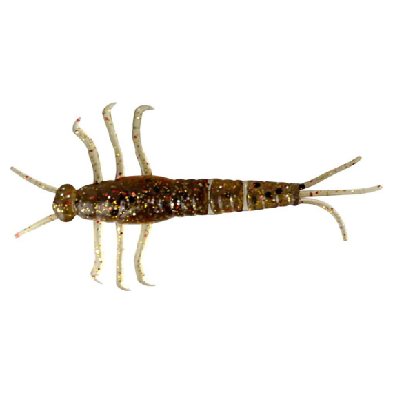 Savage Gear LB 3D PVC Mayfly 50mm Brown Glitter 8pcs in der Gruppe Köder / Gummiköder / Krebse & Creaturebaits / Creaturebaits bei Sportfiskeprylar.se (55114)