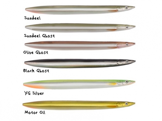 Savage Gear 3D Line Thru Sandeel 125mm 19g in der Gruppe Köder / Meerforellenköder & Küstenwobbler / Küstenwobbler bei Sportfiskeprylar.se (55750r)