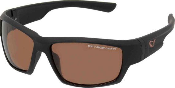 Savage Gear Shades Floating Polarized Sunglasses - Amber (Sun And Clouds) in der Gruppe Kleidung & Schuhe / Sonnenbrillen / Polarisierte Sonnenbrillen bei Sportfiskeprylar.se (57573)