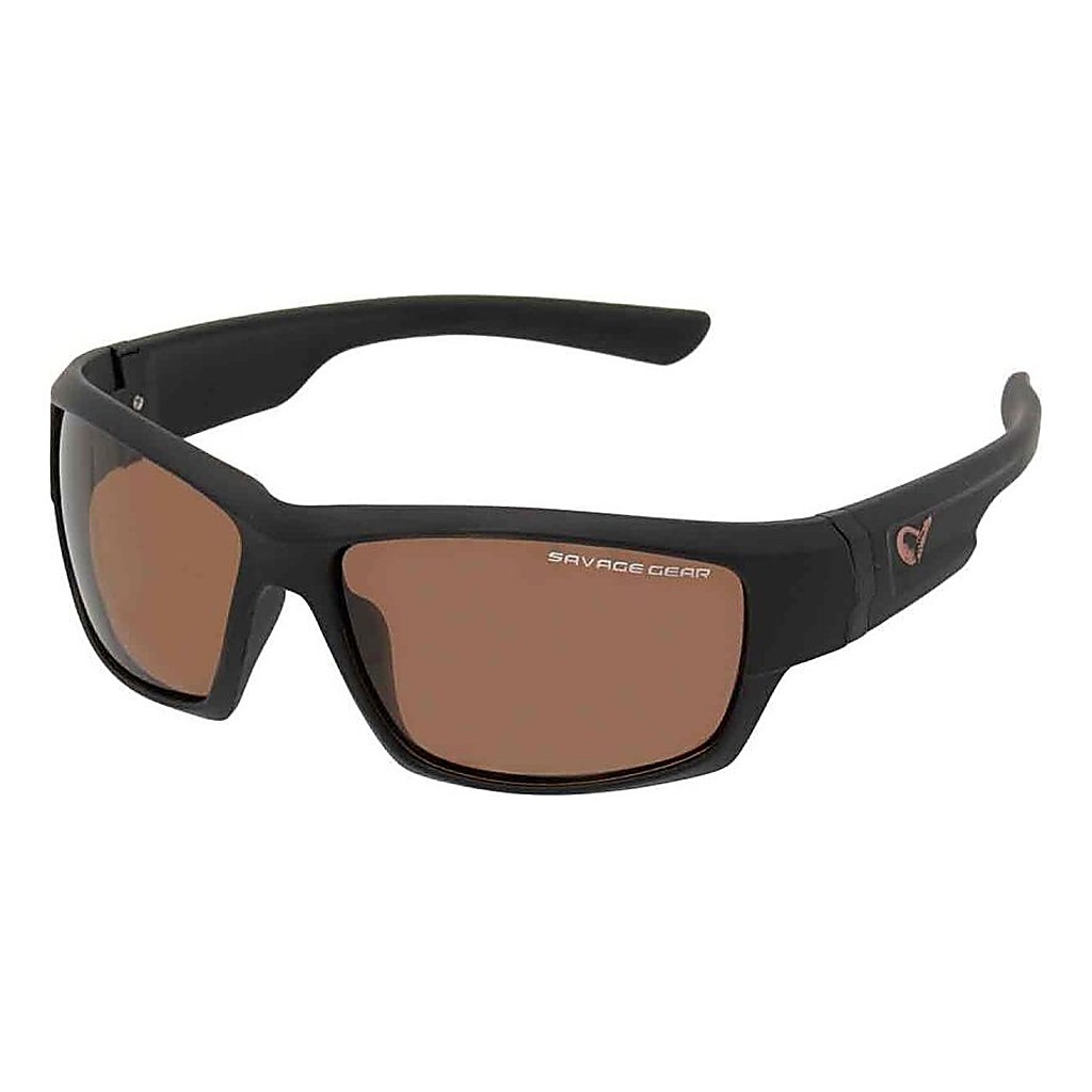 Savage Gear Shades Floating Polarized Sunglasses - Amber (Sun And Clouds) in der Gruppe Kleidung & Schuhe / Sonnenbrillen / Polarisierte Sonnenbrillen bei Sportfiskeprylar.se (57573)