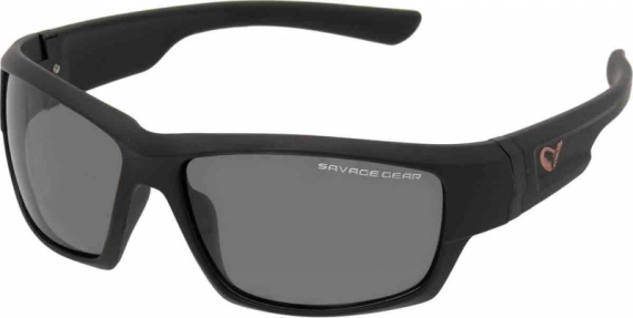 Savage Gear Shades Floating Polarized Sunglasses - Dark Grey (Sunny) in der Gruppe Kleidung & Schuhe / Sonnenbrillen / Polarisierte Sonnenbrillen bei Sportfiskeprylar.se (57574)
