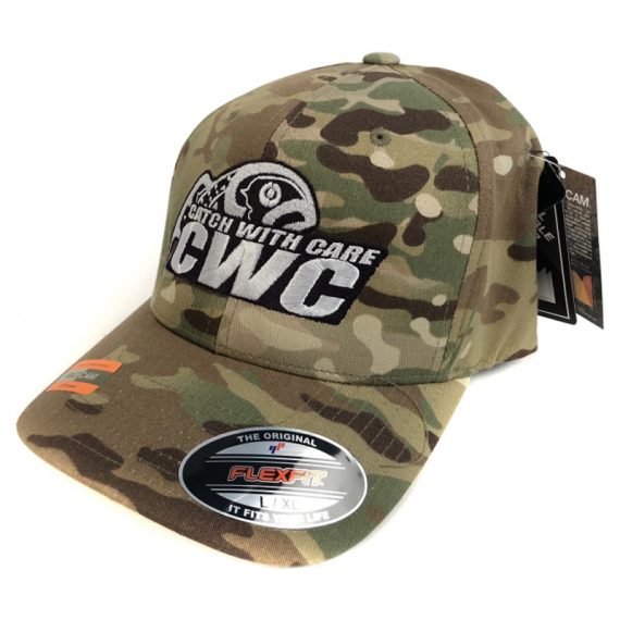 CWC Flexfit Cap Camo in der Gruppe Kleidung & Schuhe / Kappen & Kopfbedeckungen / Caps / Flexfit-Kappen bei Sportfiskeprylar.se (58-CWC-81Lr)