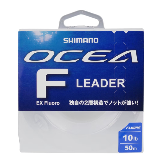 Shimano Line Ocea EX Fluoro Leader Clear in der Gruppe Haken & Zubehör / Vorfächer & Vorfachmaterial / Vorfachmaterial / Vorfachmaterial Fluorocarbon bei Sportfiskeprylar.se (59WCL74FU12r)