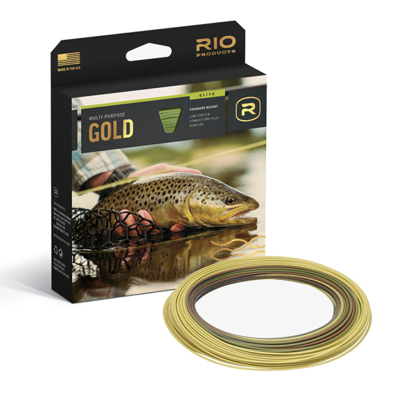 Rio Elite Gold Max Camo in der Gruppe Schnüre / Fliegenschnüre / Einhand bei Sportfiskeprylar.se (6-18011r)