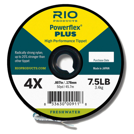RIO Powerflex Plus 30yds in der Gruppe Haken & Zubehör / Vorfächer & Vorfachmaterial / Vorfachmaterial / Vorfachmaterial Fliegenfischen bei Sportfiskeprylar.se (6-22486r)