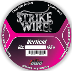 Strike Wire Vertical - 0,10mm/6kg 135m in der Gruppe Schnüre / Geflochtene Schnüre bei Sportfiskeprylar.se (60-E010-01355)