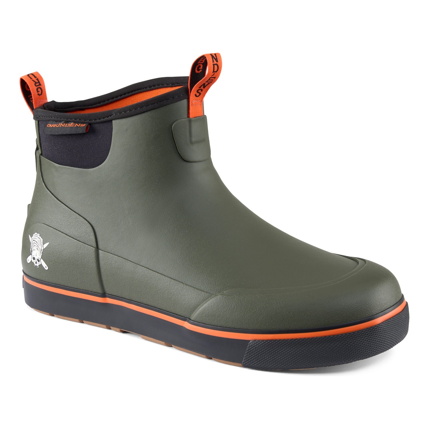 Grundéns Deck-Boss Ankle Boot Zero Shucks Green in der Gruppe Kleidung & Schuhe / Schuhe & Stiefel / Stiefel / Gummistiefel bei Sportfiskeprylar.se (60008-928-1008r)