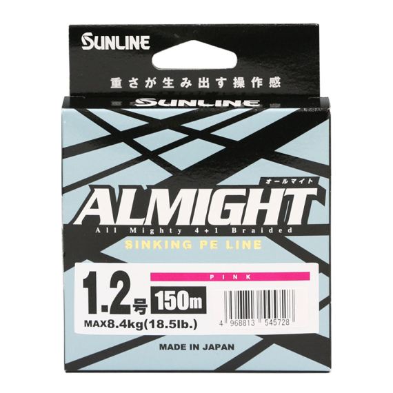 Sunline Almight 150m in der Gruppe Schnüre / Geflochtene Schnüre bei Sportfiskeprylar.se (60092970r)
