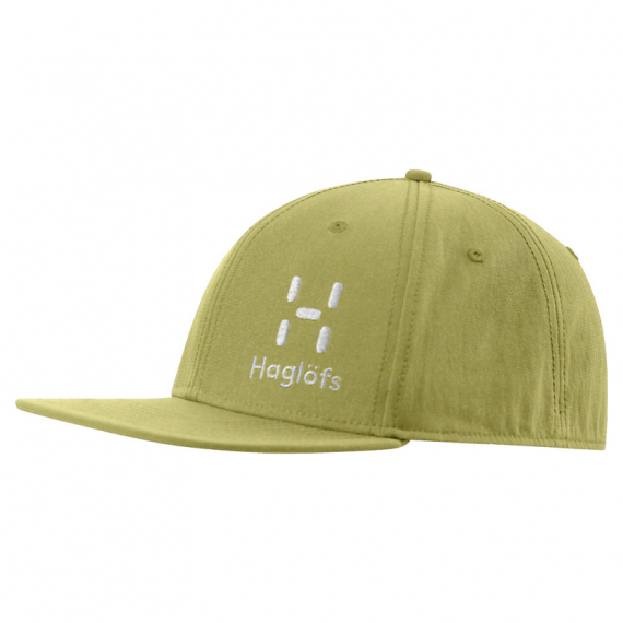 Haglöfs Logo Cap Thyme Green in der Gruppe Kleidung & Schuhe / Kappen & Kopfbedeckungen / Caps / Flexfit-Kappen bei Sportfiskeprylar.se (6053374T5715r)