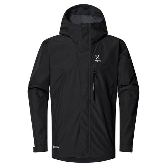 Haglöfs Lark GTX Jacket Men True Black in der Gruppe Kleidung & Schuhe / Kleidung / Jacken / Regenmäntel bei Sportfiskeprylar.se (6064562C5020r)