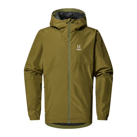 Haglöfs Kaise GTX Jacket Men Olive Green in der Gruppe Kleidung & Schuhe / Kleidung / Jacken / Regenmäntel bei Sportfiskeprylar.se (6064584VY015r)