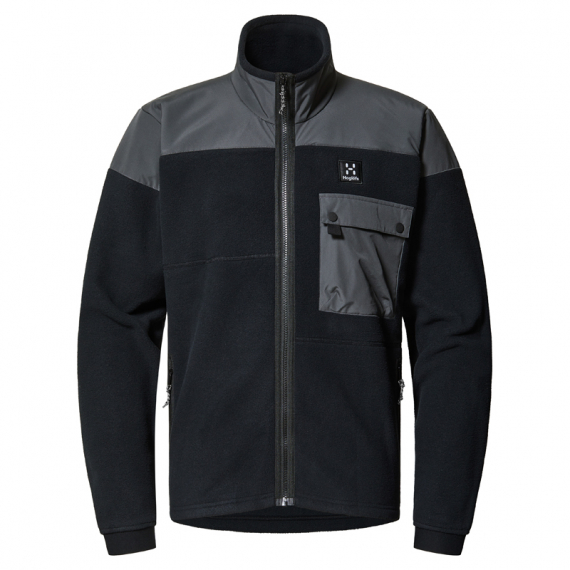 Haglöfs Avesta Hybrid Jacket Men True Black in der Gruppe Kleidung & Schuhe / Kleidung / Jacken / Regenmäntel bei Sportfiskeprylar.se (6065482C5020r)