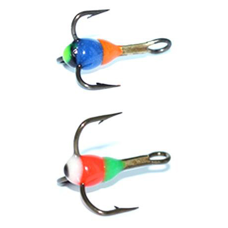 Glow Hook 2-pcs size 14 in der Gruppe Haken & Zubehör / Haken / Eisangelhaken bei Sportfiskeprylar.se (607000140007r)