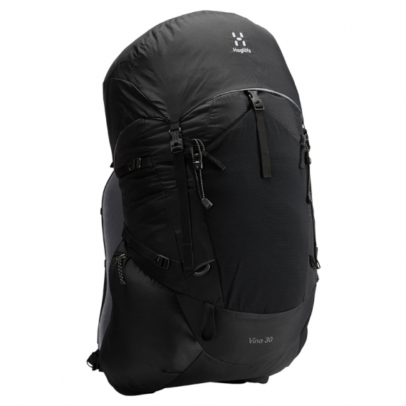 Haglöfs Vina 30 True Black in der Gruppe Verwahrung / Rucksäcke / Wanderrucksäcke bei Sportfiskeprylar.se (6071102C5005)