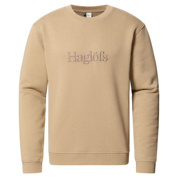 Haglöfs Crewneck Men Oak Brown in der Gruppe Kleidung & Schuhe / Kleidung / Pullover / Sweatshirts bei Sportfiskeprylar.se (6076575SA015r)