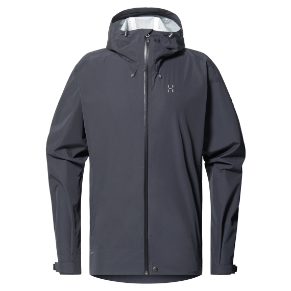 Haglöfs Rosson Proof Jacket Men True Black in der Gruppe Kleidung & Schuhe / Kleidung / Jacken / Regenmäntel bei Sportfiskeprylar.se (6076792C5015r)