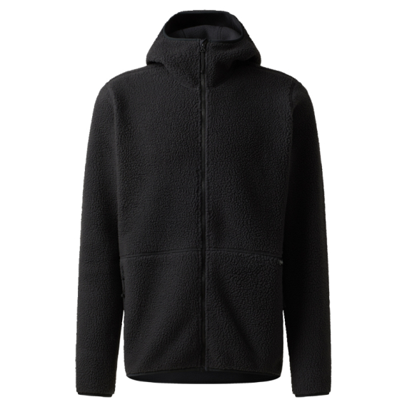 Haglöfs Funäs Pile Hood Men True Black in der Gruppe Kleidung & Schuhe / Kleidung / Jacken / Fleece-Jacken bei Sportfiskeprylar.se (6078172C5015r)