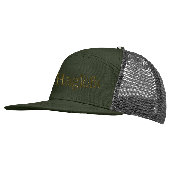Haglöfs Trucker Cap Seaweed Green/Magnetite in der Gruppe Kleidung & Schuhe / Kappen & Kopfbedeckungen / Caps bei Sportfiskeprylar.se (6078675R1005)