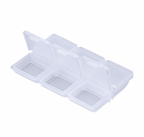 Meiho Accessories FB-6, 85x62x14mm - Clear in der Gruppe Verwahrung / Boxen & Dosen / Köderboxen bei Sportfiskeprylar.se (61-FB-6)