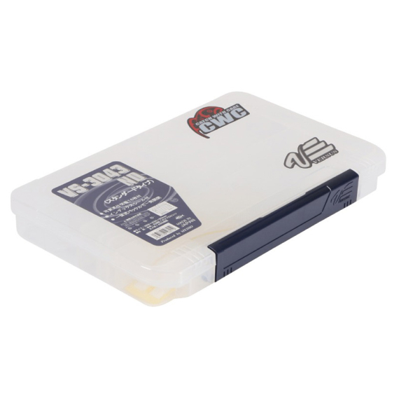 Meiho Köderbox, Verstellbare Fächer, 356x230x50mm - Clear in der Gruppe Verwahrung / Boxen & Dosen / Köderboxen bei Sportfiskeprylar.se (61-VS-3043ND)