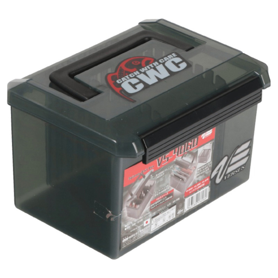 Meiho Spinnerbait, Verstellbare Fächer, 185x145x123mm - Black in der Gruppe Verwahrung / Boxen & Dosen / Köderboxen bei Sportfiskeprylar.se (61-VS-4060)