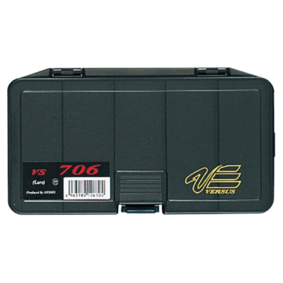 Meiho Köderbox, 186x103x34mm - Black in der Gruppe Verwahrung / Boxen & Dosen / Köderboxen bei Sportfiskeprylar.se (61-VS-706)