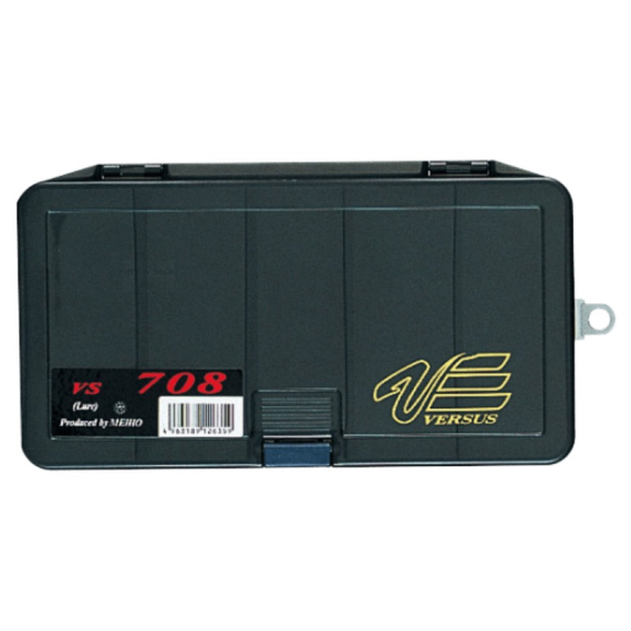 Meiho Köderbox, 206x104x41mm - Black in der Gruppe Verwahrung / Boxen & Dosen / Köderboxen bei Sportfiskeprylar.se (61-VS-708)