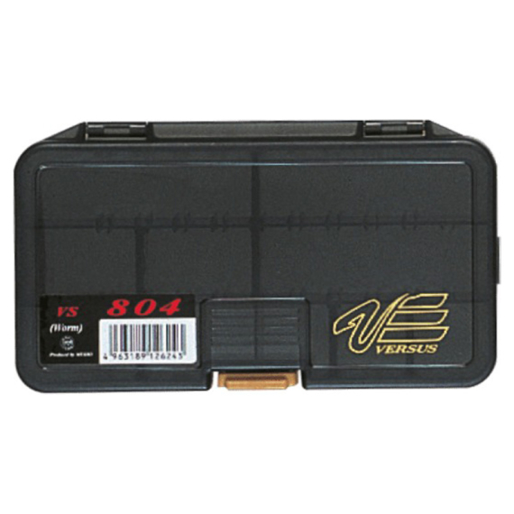 Meiho Versus Worm Type 804, 161x91x31mm - Black in der Gruppe Verwahrung / Boxen & Dosen / Köderboxen bei Sportfiskeprylar.se (61-VS-804)
