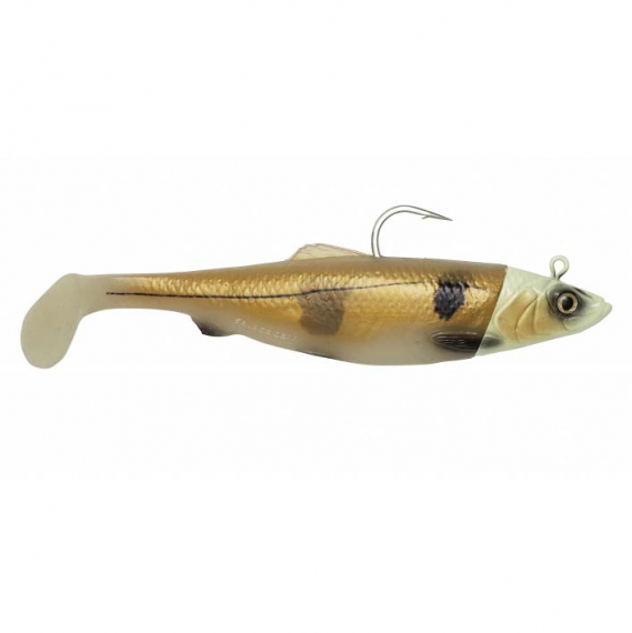 Savage Gear 3D Herring Big Shad 32cm 560g 1+1pcs Glow Haddock in der Gruppe Köder / Köder für das Meeresangeln / Meeresangeln Gummifische bei Sportfiskeprylar.se (61965)
