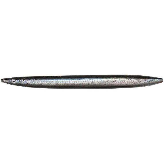 Savage Gear Line Thru Sandeel 110mm 15g 04-Black Silver in der Gruppe Köder / Meerforellenköder & Küstenwobbler / Küstenwobbler bei Sportfiskeprylar.se (62185)