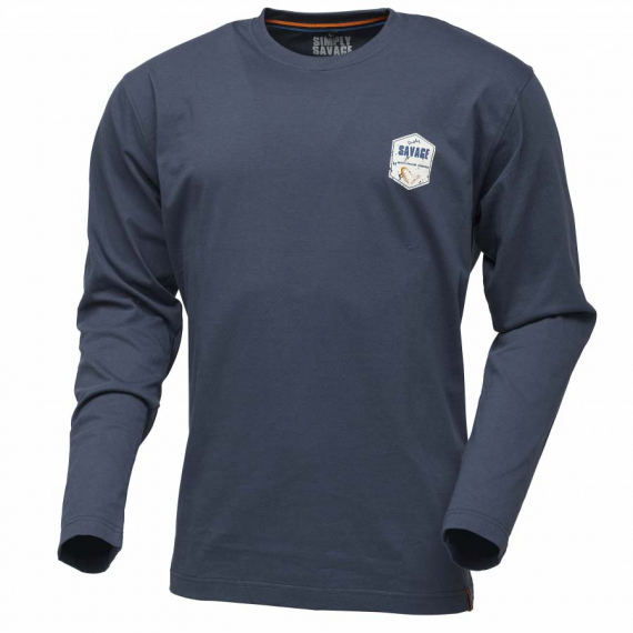 Savage Gear Simply Savage Rex Tee Long in der Gruppe Kleidung & Schuhe / Kleidung / Pullover bei Sportfiskeprylar.se (62294r)