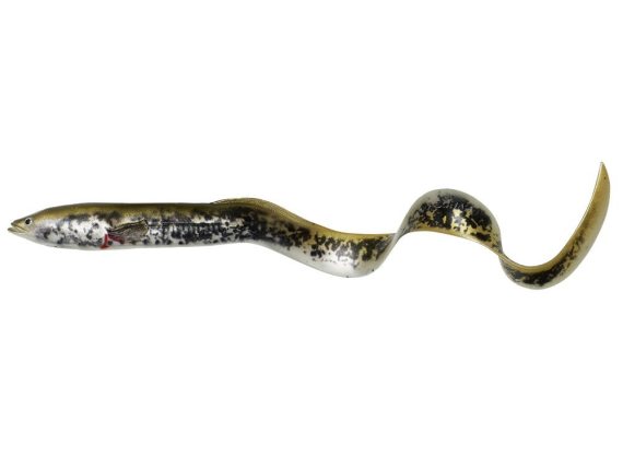 SavageGear LB Real Eel 20cm 27g Lamprey PHP (Bulk) in der Gruppe Köder / Gummiköder / Hecht Gummifische bei Sportfiskeprylar.se (63780)