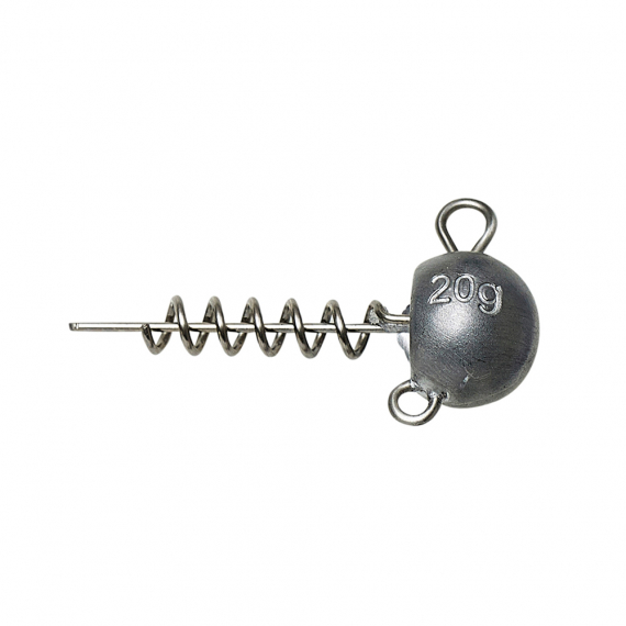 Savage Gear Ball Corkscrew Heads 20g 25-Pack in der Gruppe Haken & Zubehör / Jigköpfe bei Sportfiskeprylar.se (63817)