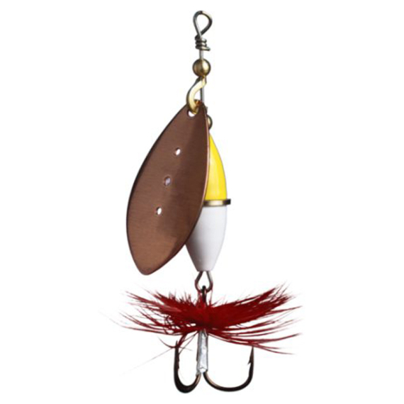 Wipp Spinner 20 g Kupfer Gelb/ Weiß in der Gruppe Köder / Spinner bei Sportfiskeprylar.se (6448-38)