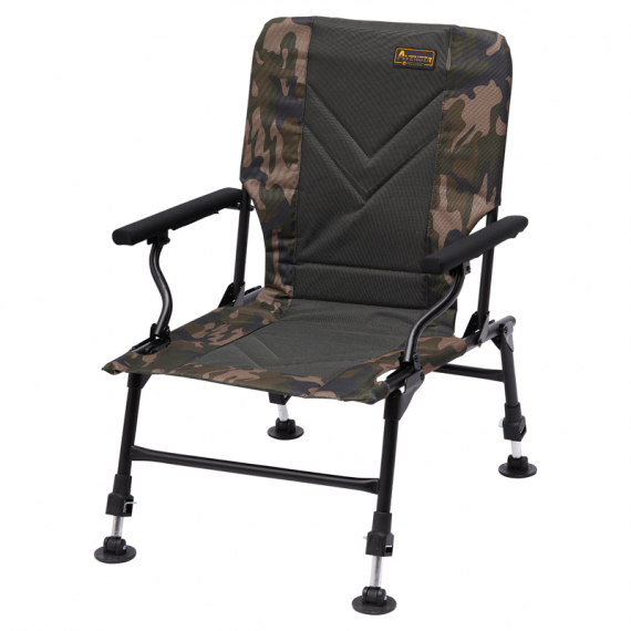 Prologic Avenger Relax Camo Chair W/Armrests & Covers in der Gruppe Outdoor / Zelte & Zeltmöbel / Stühle & Tische / Stühle bei Sportfiskeprylar.se (65047)