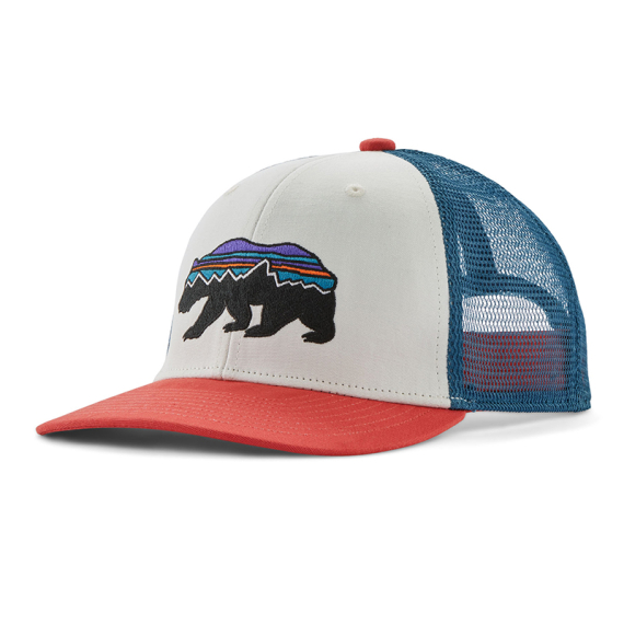 Patagonia K\'s Trucker Hat FIBW in der Gruppe Kleidung & Schuhe / Kappen & Kopfbedeckungen / Caps / Trucker-Kappen bei Sportfiskeprylar.se (66032-FIBW-ALL)