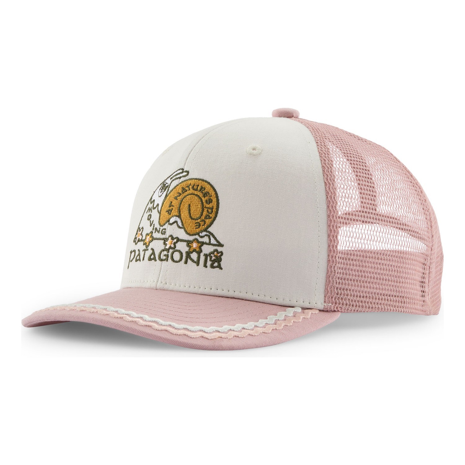 Patagonia K\'s Trucker Hat NPBI in der Gruppe Kleidung & Schuhe / Kappen & Kopfbedeckungen / Caps / Trucker-Kappen bei Sportfiskeprylar.se (66032-NPBI-ALL)