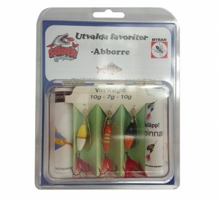 Myran Ausgewählte Favoriten Barsch 3-Pack in der Gruppe Köder / Spinner bei Sportfiskeprylar.se (6999-AB)