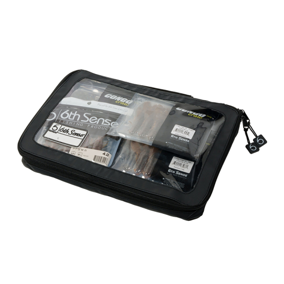 6th Sense Bait View Bag Black - Large in der Gruppe Verwahrung / Angeltaschen / Zubehörtaschen bei Sportfiskeprylar.se (6BVBLG-BLK)