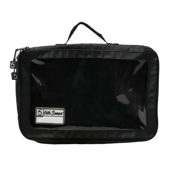 6th Sense Large Bait View Tackle Bag - Black in der Gruppe Aufbewahrung / Angeltaschen / Zubehörtaschen bei Sportfiskeprylar.se (6BVBLG-WILTH)